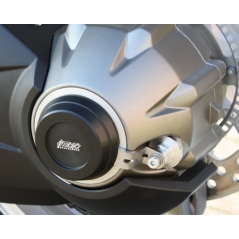 GSG Crash-pads Axle-Crashpads for Honda VFR 1200 cardan-protector Rear wheel fixation on with Haltekit | gsg_75-22 | euronetbike-net