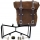 UnitGarage Unit Garage Waxed suede Side Pannier + Symmetrical Double Subframe NineT, ColoradoBrown | U002+1632+A2-ColoradoBrown | ug_U002-1632-A2-ColoradoBrown | euronetbike-net