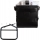 UnitGarage Unit Garage Carrying system in aluminum with adjustable leather front, Quick Release System and frame, Black/Silver | U085+U000+1007-Black-Silver | ug_U085-U000-1007-Black-Silver | euronetbike-net
