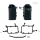 UnitGarage Unit Garage Two Khali side panniers in TPU 35L - 45L + Pair of aluminium plates with Inox Subframe R1200GS LC - R1250GS & ADV, Black Panniers + Black Frames | 2xUG002+AL0C+1927-Black-Panniers+Black-Frames | ug_2xUG002-AL0C-1927-Black-Panniers-Black-Frames | euronetbike-net