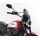 Powerbronze parts Powerbronze Light Screen, SOLID BLACK for DUCATI ,SCRAMBLER 800, 15-19 (350 MM) | 430-U186-003 | pb_430-U186-003 | euronetbike-net