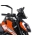 Powerbronze parts Powerbronze Light Screen, SOLID BLACK for KTM ,125 DUKE, 17-19,390 DUKE, 17-19 (230 MM) | 430-U259-003 | pb_430-U259-003 | euronetbike-net