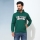 Genuine Apparel ROYAL ENFIELD Royal Varsity Hoodie - Dark Green | re_RLASSA230817 | euronetbike-net
