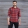 Genuine Apparel ROYAL ENFIELD Reversible Shirt - Red | re_RLASHS231167 | euronetbike-net