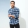 Genuine Apparel ROYAL ENFIELD Made In Plaid - Blue | re_RLASHA230163 | euronetbike-net
