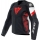 Dainese wear Dainese AVRO 5 LEATHER JACKET, BLACK/RED-LAVA/WHITE | 2015300001-A77 | dai_2015300001-A77_46 | euronetbike-net