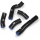 SAMCO SPORT Samco Sport Kawasaki GPZ900R (All Years) 5 Piece Samco Sport Silicone Radiator Coolant Hose Kit | KAW-77-BK | samco_KAW-77-BK | euronetbike-net