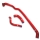 SAMCO SPORT Samco Sport Silicone Radiator Hose Kit (Visual Coolant Hoses Only) Red, Vespa GTS / GTS Super / GT 60 / GTV 250 2008 - 2018 3 Piece | VES-1-RD | samco_VES-1-RD | euronetbike-net