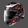Nolan Nolan Modular Helmet N100.5 Plus Starboard N-com Black Red, M | N1P0004940452 | nol_N1P0004940452 | euronetbike-net