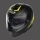 Nolan Nolan Full Face Helmet N80.8 Staple N-com Yellow Black Matt, XL | N880005330556 | nol_N880005330556 | euronetbike-net