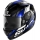 Shark Helmets Shark Full Face Helmet RIDILL 1.2 PHAZ, Black Blue White/KBW, Size L | HE0533EKBWL / HE0533KBWL | sh_HE0533EKBWL | euronetbike-net