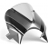 Pyramid Plastics parts Pyramid Fly Screen | Silver Ice & Storm Grey | Triumph Speed Twin 2019> | 26000G | pyr_26000G | euronetbike-net