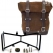 UnitGarage Unit Garage Waxed suede Side Pannier + Symmetrical Double Subframe NineT, ColoradoBrown | U002+1632+A2-ColoradoBrown | ug_U002-1632-A2-ColoradoBrown | euronetbike-net
