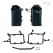 UnitGarage Unit Garage Two Khali side panniers in TPU 35L - 45L + Pair of aluminium plates with Inox Subframe R1200GS LC - R1250GS & ADV, Black Panniers + Black Frames | 2xUG002+AL0C+1927-Black-Panniers+Black-Frames | ug_2xUG002-AL0C-1927-Black-Panniers-Black-Frames | euronetbike-net