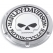 Harley-Davidson Harley-Davidson Willie G Skull Derby Cover, Chrome | 25440-04A | hd_25440-04A | euronetbike-net