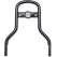 Harley-Davidson Harley-Davidson Low Mini-Medallion Style Sissy Bar Upright, Gloss Black | 52300050 | hd_52300050 | euronetbike-net