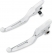 Harley-Davidson Harley-Davidson Slotted Hand Control Lever Kit, Chrome | 38853-08 | hd_38853-08 | euronetbike-net