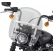 Harley-Davidson Harley-Davidson Wind Splitter Quick-Release Compact 14 in. Windshield, Light Smoke-Polished Braces | 57400331 | hd_57400331 | euronetbike-net