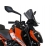 Powerbronze parts Powerbronze Light Screen, RED for KTM ,125 DUKE, 17-19,390 DUKE, 17-19 (320 MM) | 430-U261-005 | pb_430-U261-005 | euronetbike-net