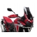 Powerbronze parts Powerbronze Adventure Sports Screen HONDA CRF1100L AFRICA TWIN 20 (440 MM HIGH)/DARK GREEN | 460-H108-012 | pb_460-H108-012 | euronetbike-net