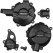 GBRacing GBRacing S1000XR Secondary Engine Cover Set 2020-2021 | EC-S1000XR-2020-SET-GBR | gbr_EC-S1000XR-2020-SET-GBR | euronetbike-net