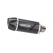 Arrow Arrow Exhaust Indy Race Evo Slip-On Black Aluminum Approved | 72645AKN | arr_72645AKN | euronetbike-net