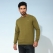 Genuine Apparel ROYAL ENFIELD Conquerer Sweatshirt - Olive | re_RLASSA230717 | euronetbike-net