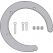 GIVI Parts Givi Tanklock BF52 Fuel Tank Bag Flange, for Kawasaki Z750 03-06 | BF52 | givi_BF52 | euronetbike-net