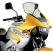 GIVI Parts Givi Screen for Yamaha TDM 850 96-01, XJ-600 Diversion 96-03, color light smoke, dim. HxW 46x33,5 cm | D116S | givi_D116S | euronetbike-net