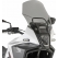 GIVI Parts GIVI Windshield - tinted - 450x390 mm (HxW) without ABE- for Honda NX 500 (24) | D1203S | givi_D1203S | euronetbike-net