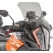 GIVI Parts Givi Screen for KTM 1290 Adventure R/S 17-20, color Light Smoke, dim. HxW 38 x 40 cm, fits oe headlight fairing | D7706S | givi_D7706S | euronetbike-net