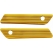 Arlen Ness Arlen Ness Saddlebag Latch Covers Gold | 03-606 | aness_03-606 | euronetbike-net