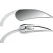 Arlen Ness ARLEN NESS MIRROR RAD 2 MICRO CHROME LEFT | 13-410 | aness_13-410 | euronetbike-net