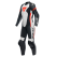 Dainese wear Dainese Grobnik Lady Leather 1Pc Suit Perf. Black/White/Fluo-Red | 202513484-N32 | dai_202513484-N32_38 | euronetbike-net