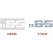 Hornig BMW parts Hornig Sticker R65 white | 4663098 | HG_4663098 | euronetbike-net