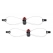 SIDI boots SIDI Tecno-3 Calf Tensioner Vortice universeel (114) (black) | 52254-1-101 | sidi_52254-1-101 | euronetbike-net