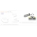 Arrow ARROW KTM 950 SM '06/09 TITANIUM HOMOLOGATED L&R SILENCERS WITH CARBON END-CAP | 72613PK | arr_72613PK | euronetbike-net