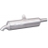 Giannelli exhaust GIANNELI OVAL ALUM UNIVERSAL SILENCER DIA.24 | 14013 | gi_14013 | euronetbike-net