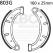 EBC brakes EBC-Brakes Motorcycle Grooved Replacement Brake Shoes to fit Front Left | ebc_803G | euronetbike-net