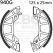 EBC brakes EBC-Brakes Motorcycle Grooved Replacement Brake Shoes to fit Front Left | ebc_940G | euronetbike-net