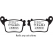 EBC brakes EBC-Brakes USA Made Double-H Series Sintered Brake Pads to fit Rear Right | ebc_FA436HH | euronetbike-net