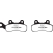 EBC brakes EBC-Brakes R Series Heavy Duty Sintered Brake Pads to fit Front Right | ebc_FA683R | euronetbike-net