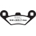 EBC brakes EBC-Brakes SFAHH Sintered Scooter Series Pads to fit Front Left | ebc_SFA650HH | euronetbike-net