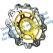 EBC brakes EBC-Brakes Vee-Series Sport Bike Disc (Gold Hub) to fit Front Left | ebc_VR841GLD | euronetbike-net
