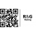 R&G Racing R&G Racing Kickstand Shoe, Black/silver | PKS0042SI | rg_PKS0042SI | euronetbike-net