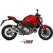 Mivv silencers Mivv SPORT M3 2 SLIP-ON Muffler STAINLESS STEEL for DUCATI MONSTER 821 2018 NOT approved | D.042.SM3X | mivv_D042SM3X | euronetbike-net
