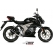 Mivv silencers Mivv SPORT M3 Imp. compl./Full sys. 1x1 BLACK STAINLESS STEEL for SUZUKI GSX-R 125 2017 NOT approved | S.055.SM3B | mivv_S055SM3B | euronetbike-net