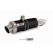 Mivv silencers Mivv SPORT GP SLIP-ON Muffler BLACK STAINLESS STEEL for KAWASAKI Z 750 2004 - 2006 EC approved | K.011.LXB | mivv_K011LXB | euronetbike-net