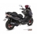 Mivv silencers Mivv SPORT SPEED EDGE Imp. compl./Full sys. 1x1 BLACK STAINLESS STEEL for KYMCO XCITING 500 2013 - 2014 EC approved | O.003.LRB | mivv_O003LRB | euronetbike-net