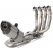 Mivv silencers Mivv POWER EVO SUONO Imp. compl./Full sys. 4x2x1 TITANIUM for HONDA CBR 1000 RR 2008 - 2013 NOT approved | R.HO.0002.S8 | mivv_RHO0002S8 | euronetbike-net